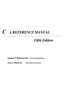 [Harbison S.P., Steele G.L.] - C A Reference Manual (5 Ed.)3